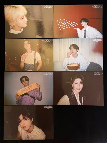 스키즈 straykids 전시회 엑시비션 엽서 한