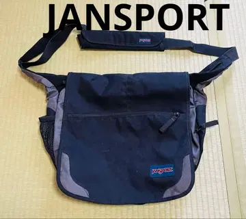 JAN SPORT 얀스포 메신저 백 숄더백 블랙