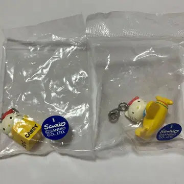 산리오 헬로키티 키티 지퍼 마스코트 키티 스트랩