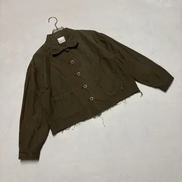 [팩터이퀄] (F) 밀리터리 자켓 셔츠풍 코튼 100%
