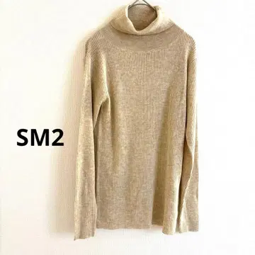 Samansa Mos 2 터틀넥 니트 베이지 SM2