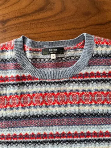 키이스 울 스웨터