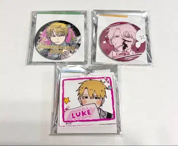 유치원WARS 더그 금박 캔뱃지 아크릴 키링