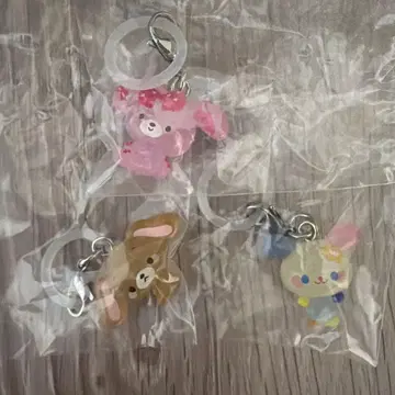 느슨한 마크 액세서리 우사하나 본본리본 쿠로 우사