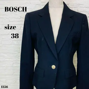BOSCH 보쉬 테일러드 자켓 울 네이비 38 1356