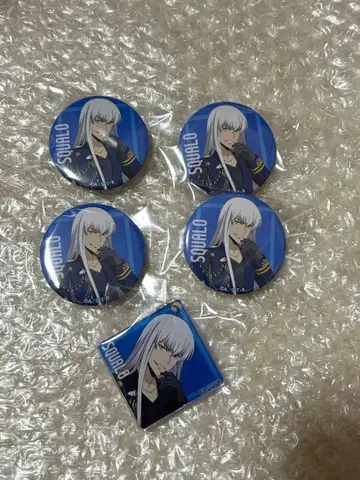 점프페스타 로손 HMV 한정판 리본 캔뱃지 스쿠알로