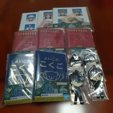 제일복권 긴파치 선생님 러버 참 카드 케이스 증명사진풍 & 캐릭터 카드