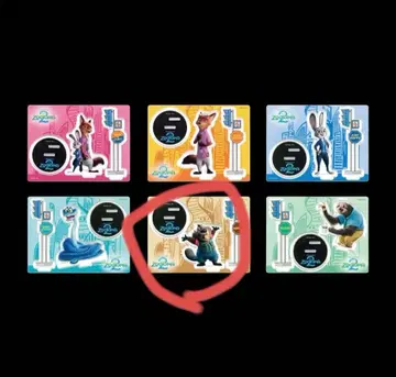 [최종 가격 인하] Happy 복권 [주토피아 2] 묶음 판매 16종