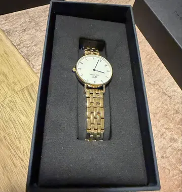 MD 시계 Petite Roman Numerals 5-Link Gold