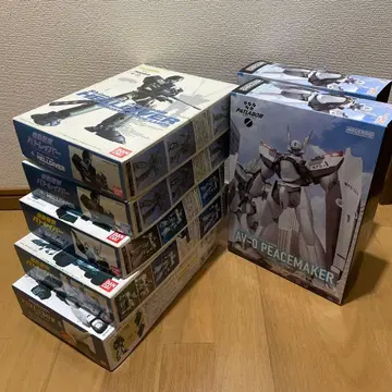 기동경찰 패트레이버 프라모델 7체 세트