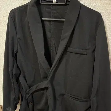 블랙 셋업 자켓