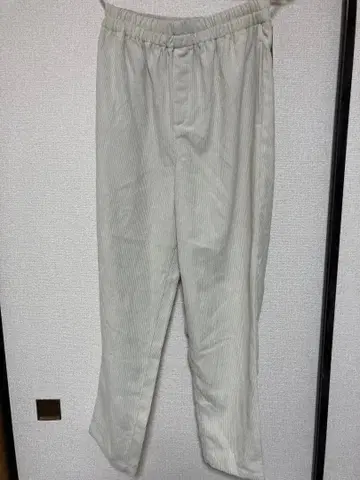 Samansa Mos2 blue 코듀로이 이지 팬츠 F 사이즈