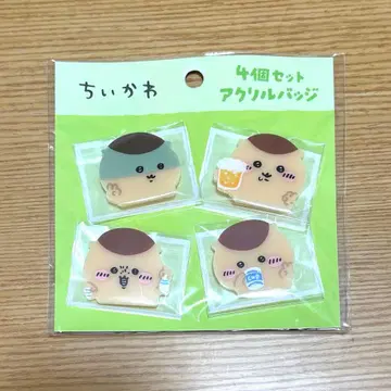 치이카와 (먼작귀) 밤만쥬 아크릴 배지