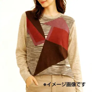 캐시미어 & 실크 MISSONI(미쏘니) 긴팔 스웨터 사이즈 46 L