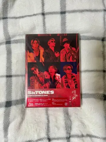 [ 미개봉 새상품 ] SixTONES 관성의 법칙 Blu-ray 초회판