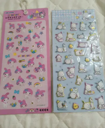 [ 새상품 ] 카미오 재팬 마이멜로디 씰과 산리오 포차코 씰