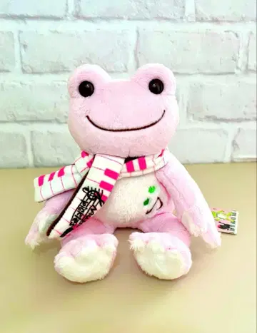 개구리 피클스 뮤직 빈 인형 핑크