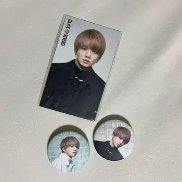 Da-iCE 하나무라 소타 캔뱃지 트레이딩 카드 3종 세트