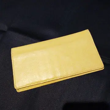 옐로우 컬러 장지갑