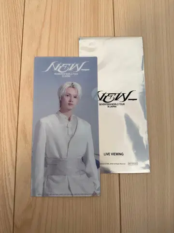 SEVENTEEN NEW 라이브 뷰잉 티켓 홀더 JUN