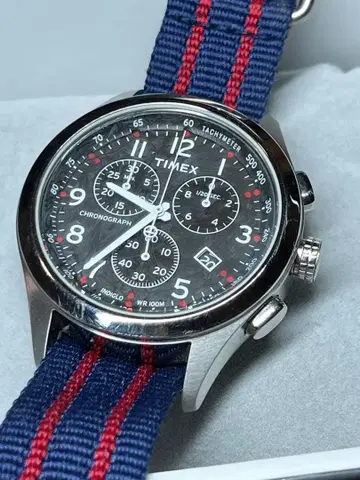 TIMEX 크로노그래프 T2M551 WR100m DAY 가동품