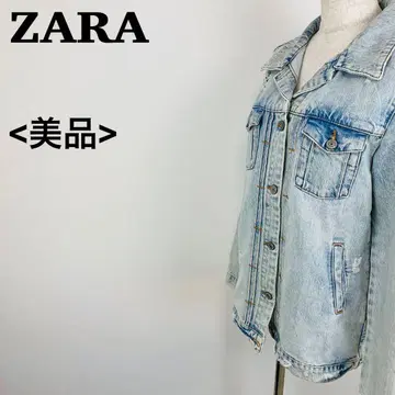 [ 새상품급 ] 자라 ZARA 라이트 블루 오버 사이즈 데님 자켓