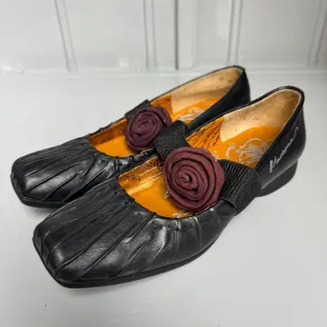 [ MACANA/마카나 ] 펌프스 블랙 23cm 이탈리아제 새상품급