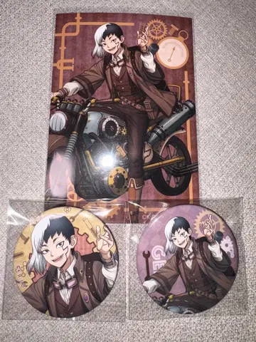 Dr.STONE 점프 페스타 톰스샵 아사기리 겐 혜택 캔뱃지