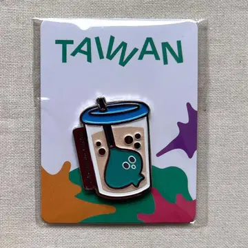 오사카 간사이 엑스포 테크 월드 대만 a-we 마그넷 핀 배지 아위