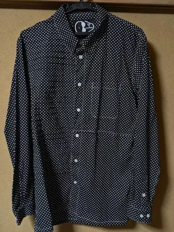 ARISTRIST 도트 무늬 셔츠 L 사이즈 쵸노 마사히로