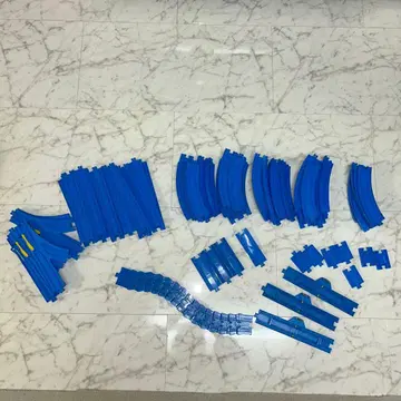 유익한 프라레일 레일 부품 세트 파란색 묶음 판매