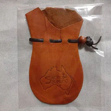 캥거루 금주머니 행운주머니 천연 가죽 코인 케이스 호주 행운 아이템