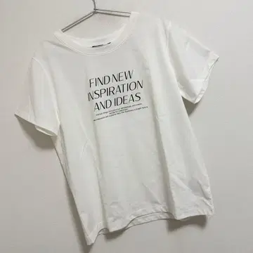 언타이틀 [매끄러운 촉감] 실켓 로고 T셔츠