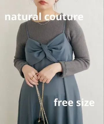 내추럴 꾸뛰르 안쪽 샤기 2WAY 리브 니트 풀오버 차콜 그레이