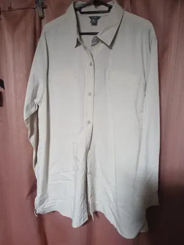 Eddie Bauer 에디 바우어 베이지 긴팔 셔츠 빅 사이즈