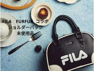 FILA FURFUR 콜라보 숄더백 블랙 미사용 새상품급