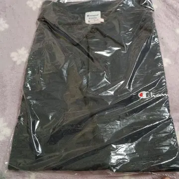 챔피온 블랙 피케 셔츠 X-LARGE