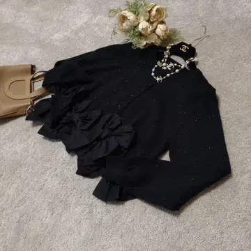 새상품! 커다란 리본의 가디건