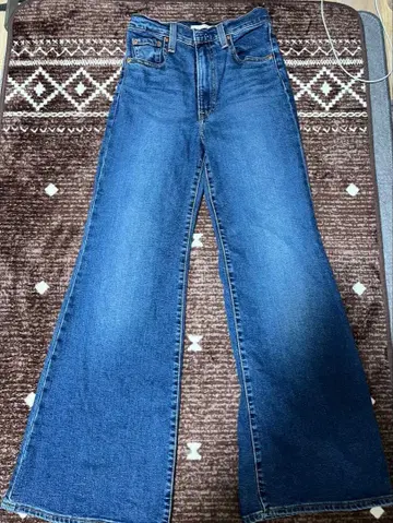 리바이스 RIBCAGE BELL 25 플레어 데님