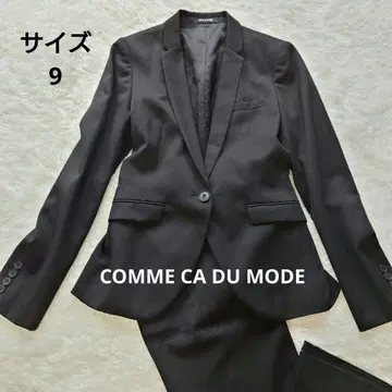 새상품급 꼼사데모드 포멀 수트 2세트 블랙 사이즈 9