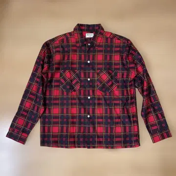 60s 모호크 프린트 플란넬 셔츠