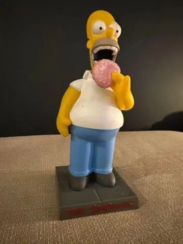 THE SIMPSONS 호머 목각 인형 피규어