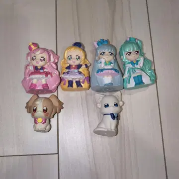 원더풀 프리큐어 피규어 6체 세트