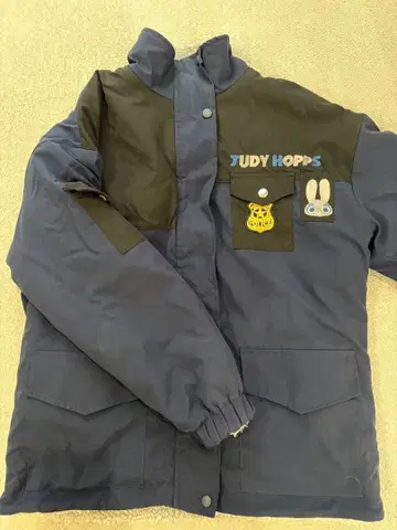 주토피아 주디 리버서블 보아 코트 자켓