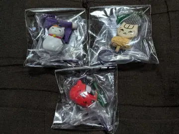 나츠메 우인장 냥코 선생님 스트랩 키링 3종 세트