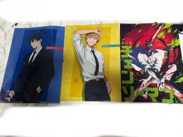 체인소 맨 클리어 포스터 H상 묶음 판매 세트 덴지 하야카와 아키