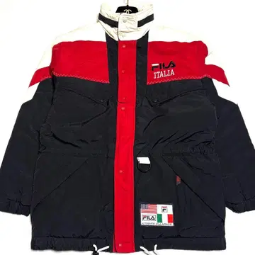 90s FILA ITALIA 빈티지 나일론 자켓 트리콜로르