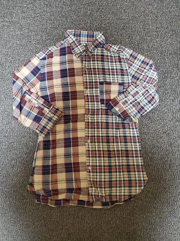 MR.OLIVE 체크 무늬 셔츠 L