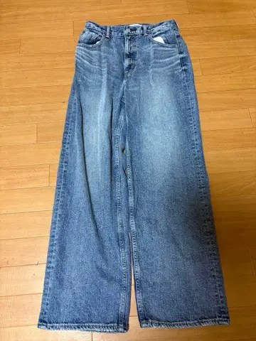 AZUL by MOUSSY 스트레이트 데님 L 라이트 블루