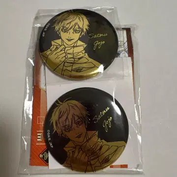 주술회전 고죠 금박 캔뱃지 맞서 싸워라